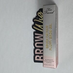 Too Faced Brow Wig Brush on Hair